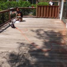Ipe Deck SoftWash Cleaning and Oiling on Spring Lane in West Caldwell, NJ 10